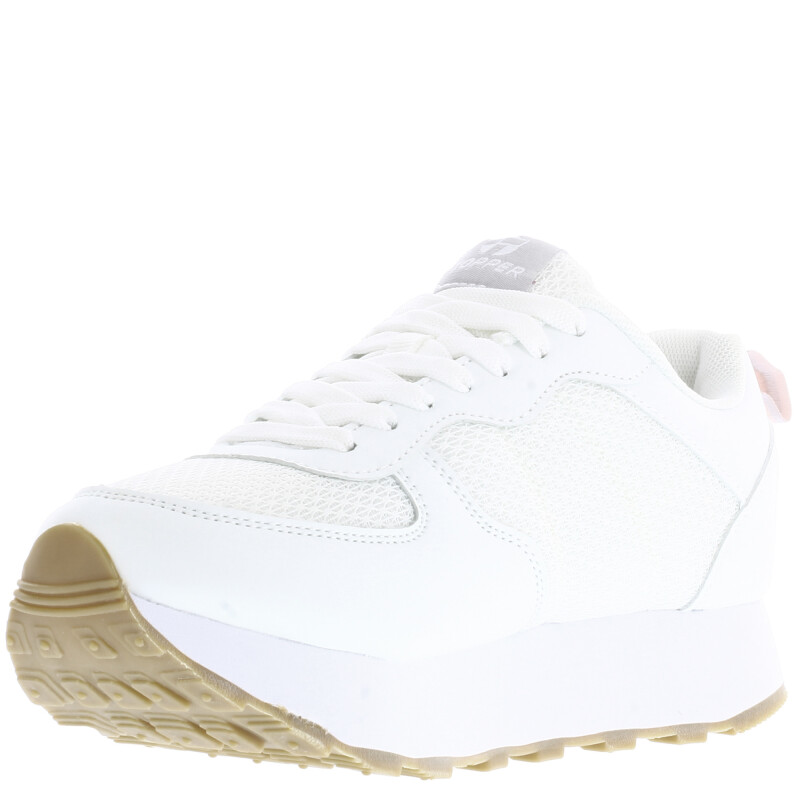 Championes de Mujer Topper T.350 Wedge Blanco - Gris - Rosa