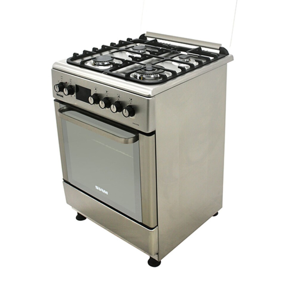Cocina Combinada Siam Si-cc60ev Gris