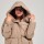 Campera Puffer Slowly Beige