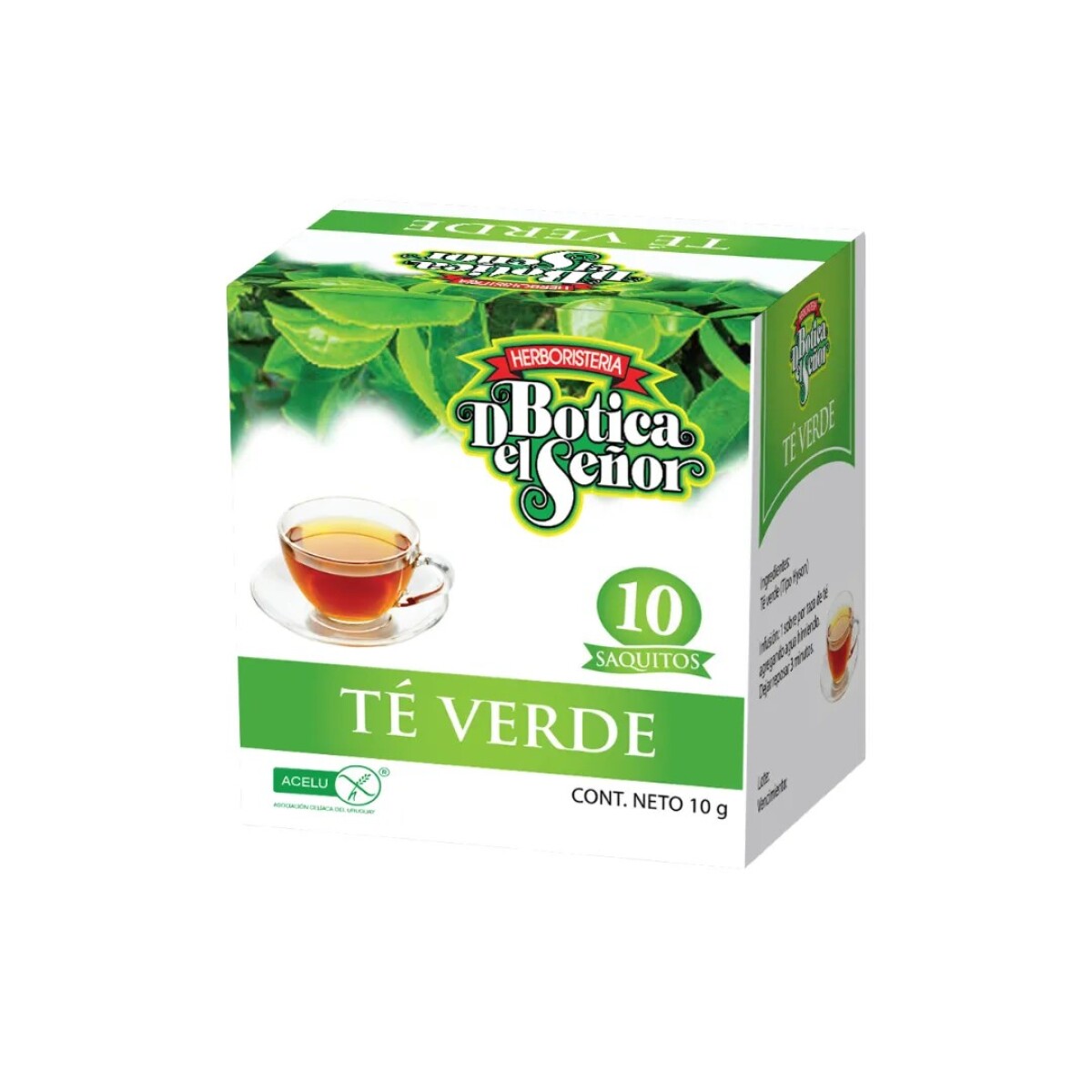 Té Verde 10 saquitos - La Botica del Señor 