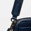 Bandolera Haze en cuero graneado Marine Blue