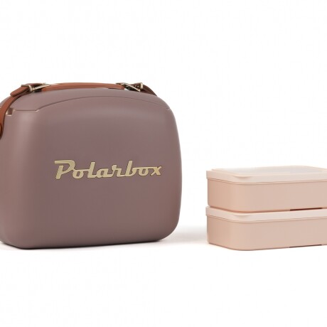 Lunchera Térmica Polarbox Pop 6 Litros MARRON-DORADO