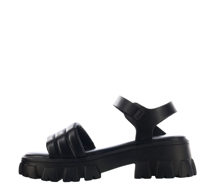 Sandalia EBRO con pulcera MissCarol Black MissCarol