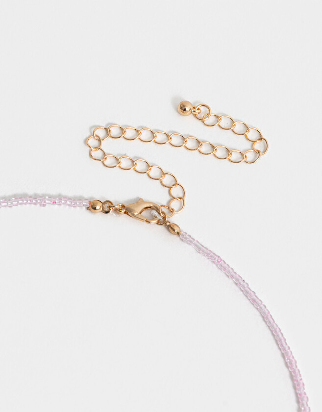 Collares Cortos Con mostacillas Collar Corto Beads Multidijes - Dorado