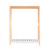 Perchero de pie rectangular Blanco Perchero de pie rectangular Blanco