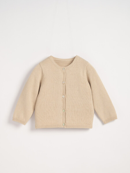 Saco tejido Beige