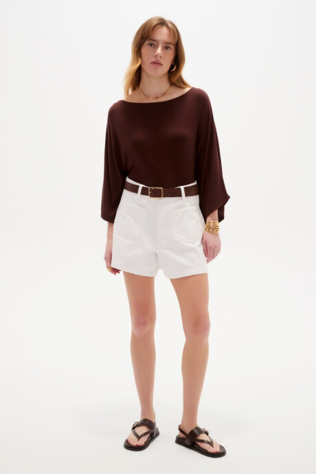 Short Tariane Blanco