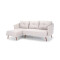 Sofá Con Chaise - Triunfo - 3 Cuerpos Beige - Derecho