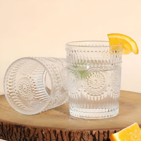 Juego De 6 Vasos Vidrio Sun 320ML Juego De 6 Vasos Vidrio Sun 320ML