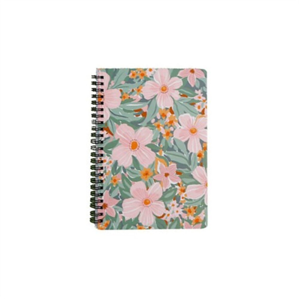 Cuaderno Flora A5 80 hojas - Verde 