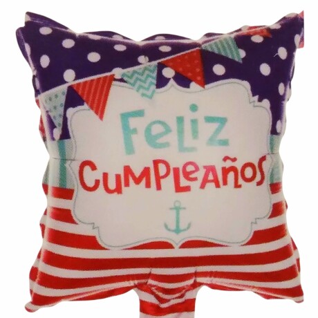 Globo Mini Feliz cumpleaños marino Globo Mini Feliz cumpleaños marino