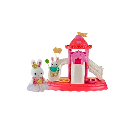 Playset Bay Dreamy Familia de Conejos Parque con Tobogán 001