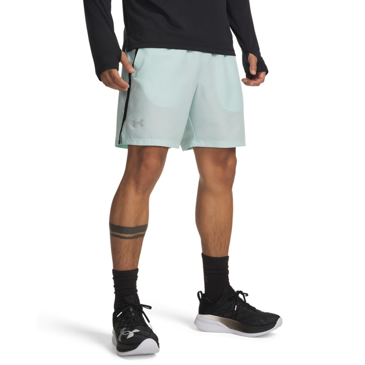 UA LAUNCH 7'' SHORTS-GRN - GRN-703 