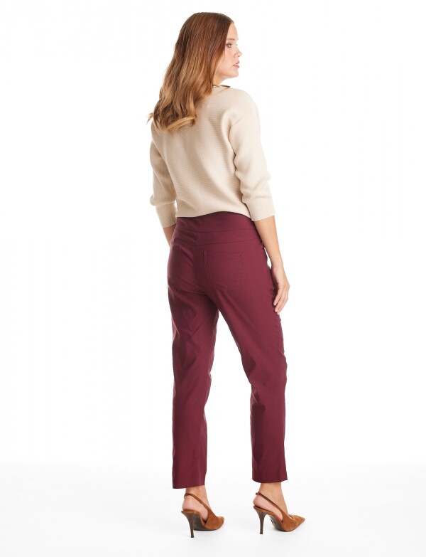 Pantalon Clásico BORDEAUX