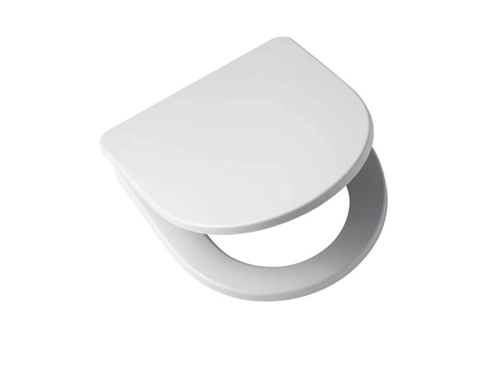 Tapa De Inodoro Blanco Brillo, Cierre Suave, Compatible Con Linea Varse / Veneto / Fontana Marca Ferrum 