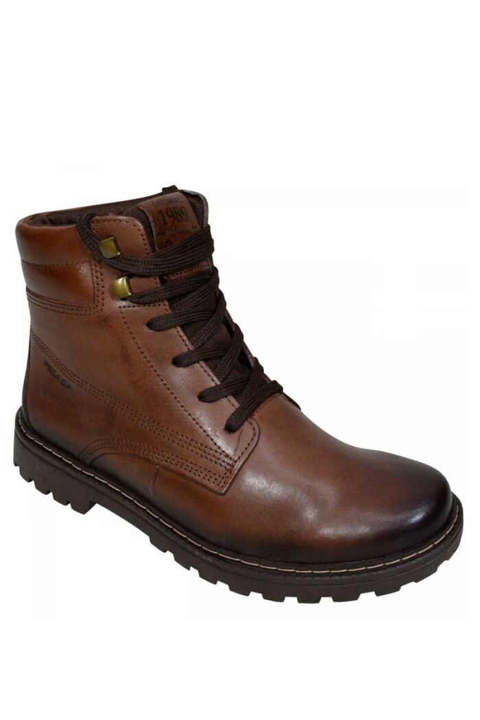 BORCEGO PEGADA CUERO 180054 Marron