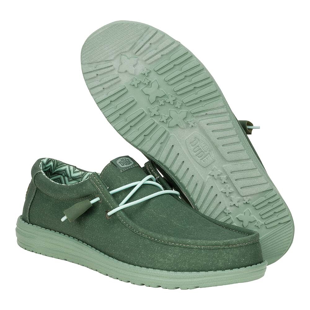 Wally Stretch Canvas - Hombre Duck Green/Iceberg Green