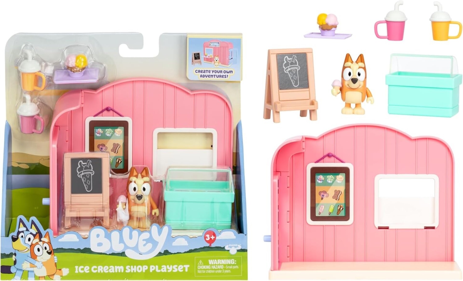 Bluey Mini Playsets 2 MODELOS 