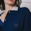 Vestido Camisero Maternal Pupa Azul Marino