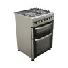 COCINA COMBINADA TURCA PUNKTAL DOBLE HORNO Gris