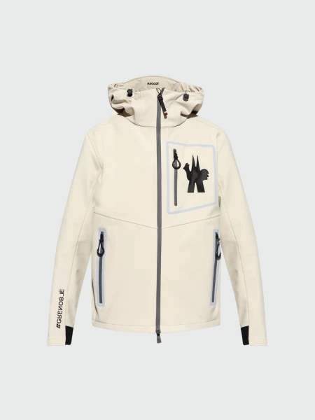 Moncler - Chaqueta con capucha, Cormet Beige