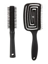 Cepillo de pelo HALLERNA negro Cepillo de pelo HALLERNA negro