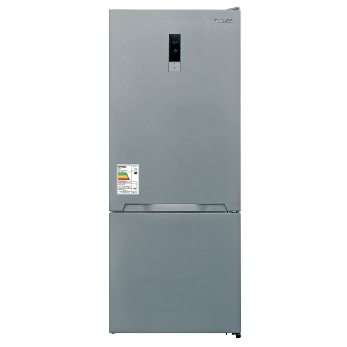 Heladera James Combi Frío Seco 407 L Inox RJ 55 IT 