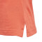 Remera Infantil Adidas Cotton Jrs Rojo - Blanco