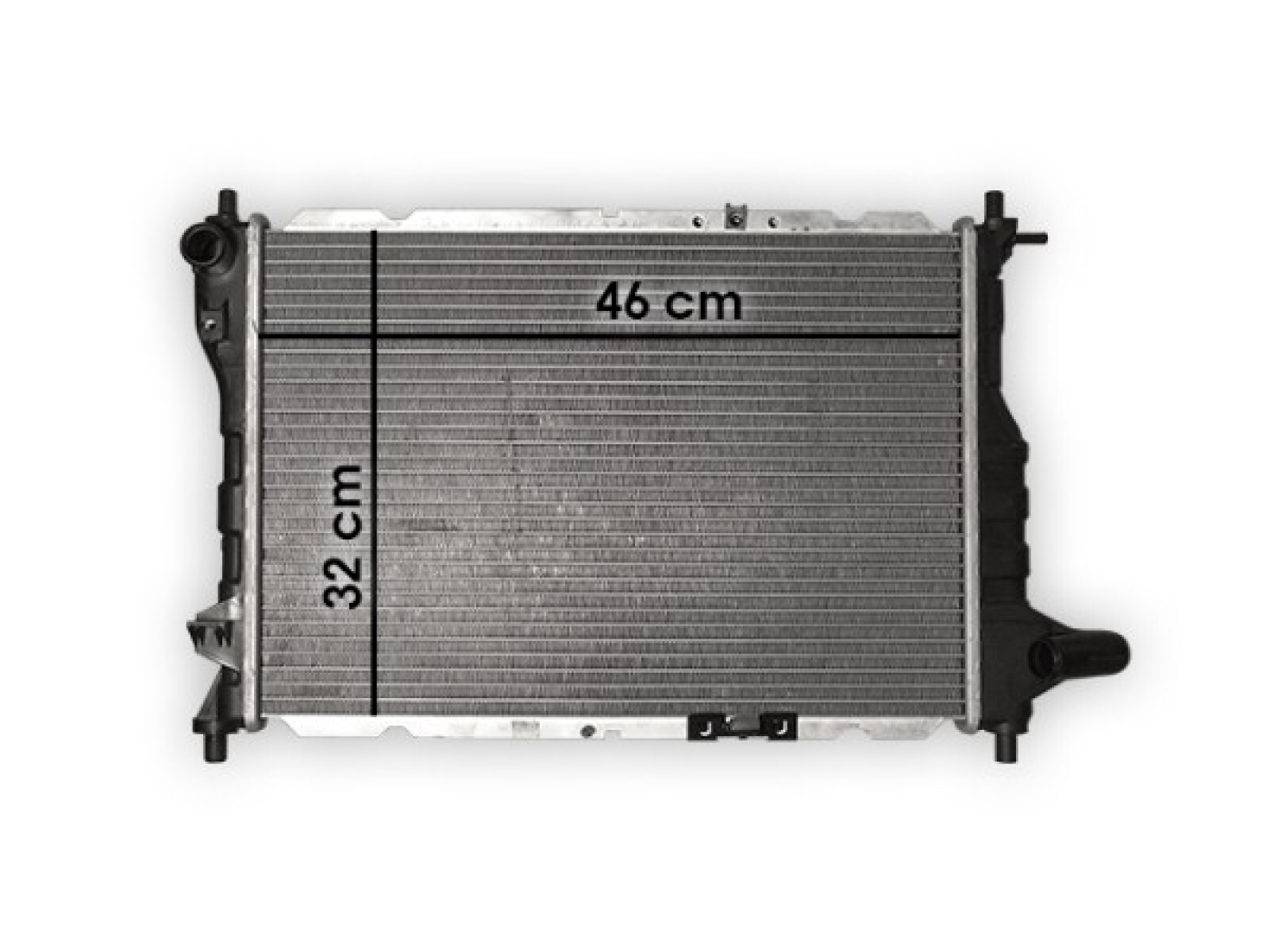 RADIADOR CHEVROLET SPARK 306 MATIZ 800CC(45.8X29.5 REACH 