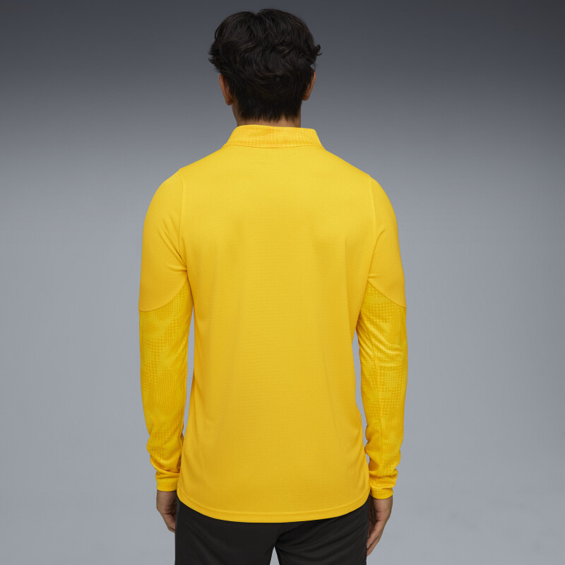 Buzos Puma Peñarol Train.1/4 Zip Masculino Amarillo