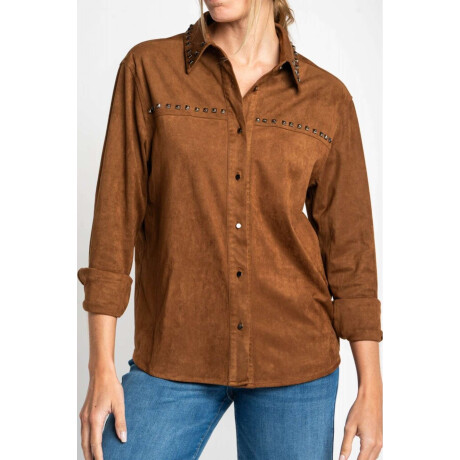 Camisa Gamusa Vegana Camel