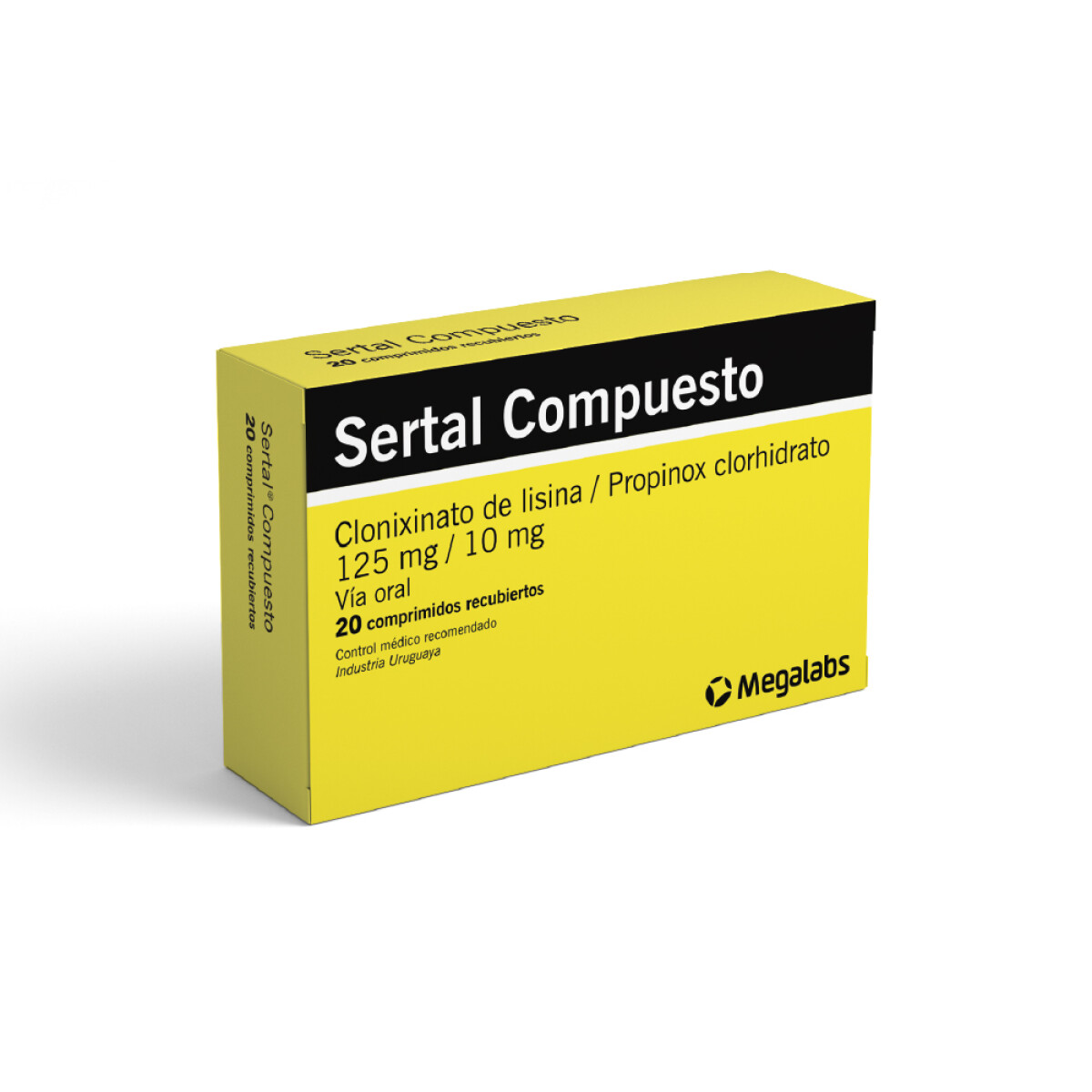 Sertal NF Compuesto 20 Comprimidos – Alivio de Cólicos y Dolor Abdominal