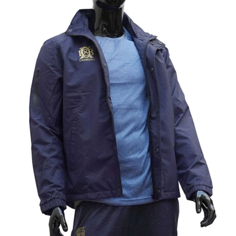 Campera Cortaviento De Entrenamiento Azul