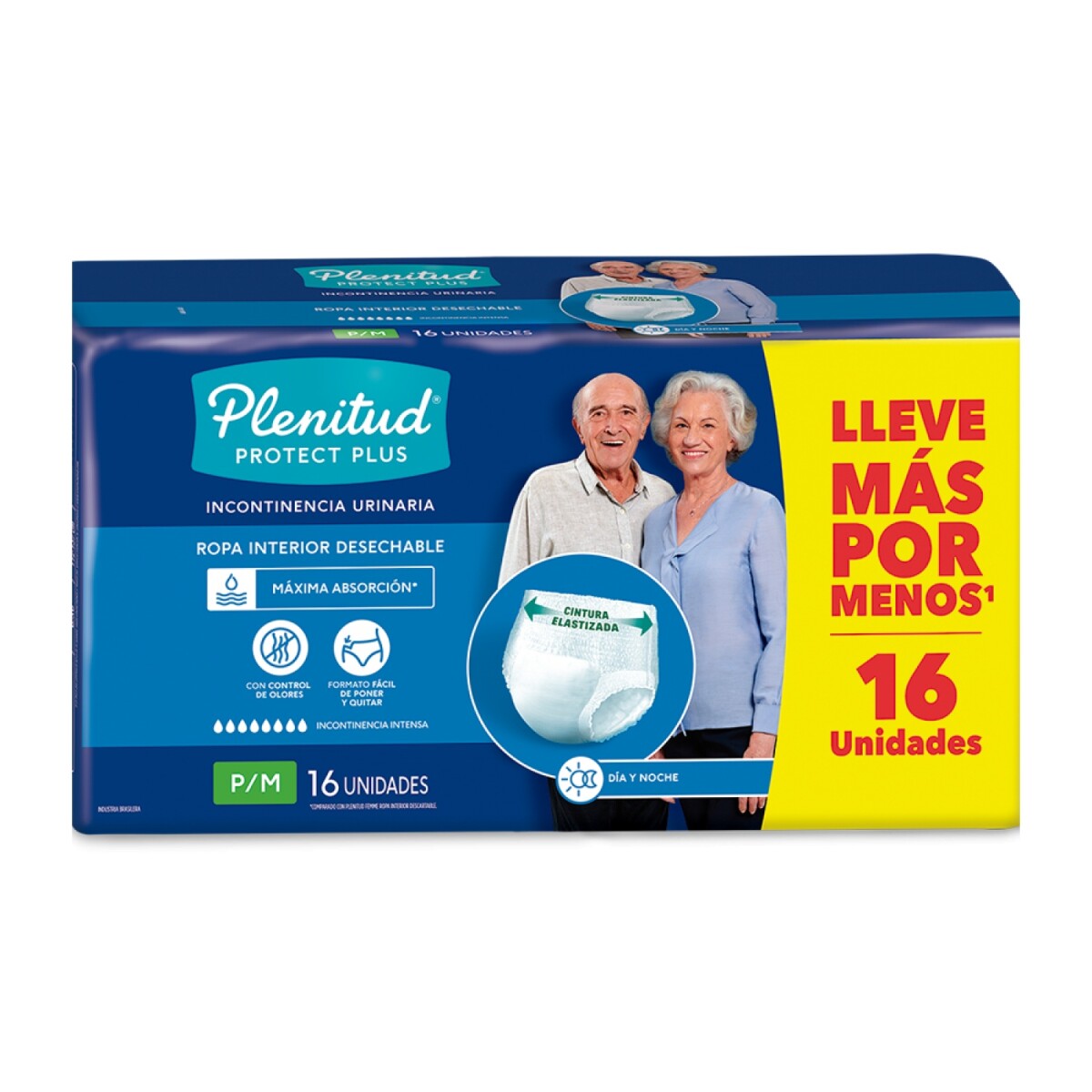 Plenitud Pant Protect Plus P/M 16 Unidades 