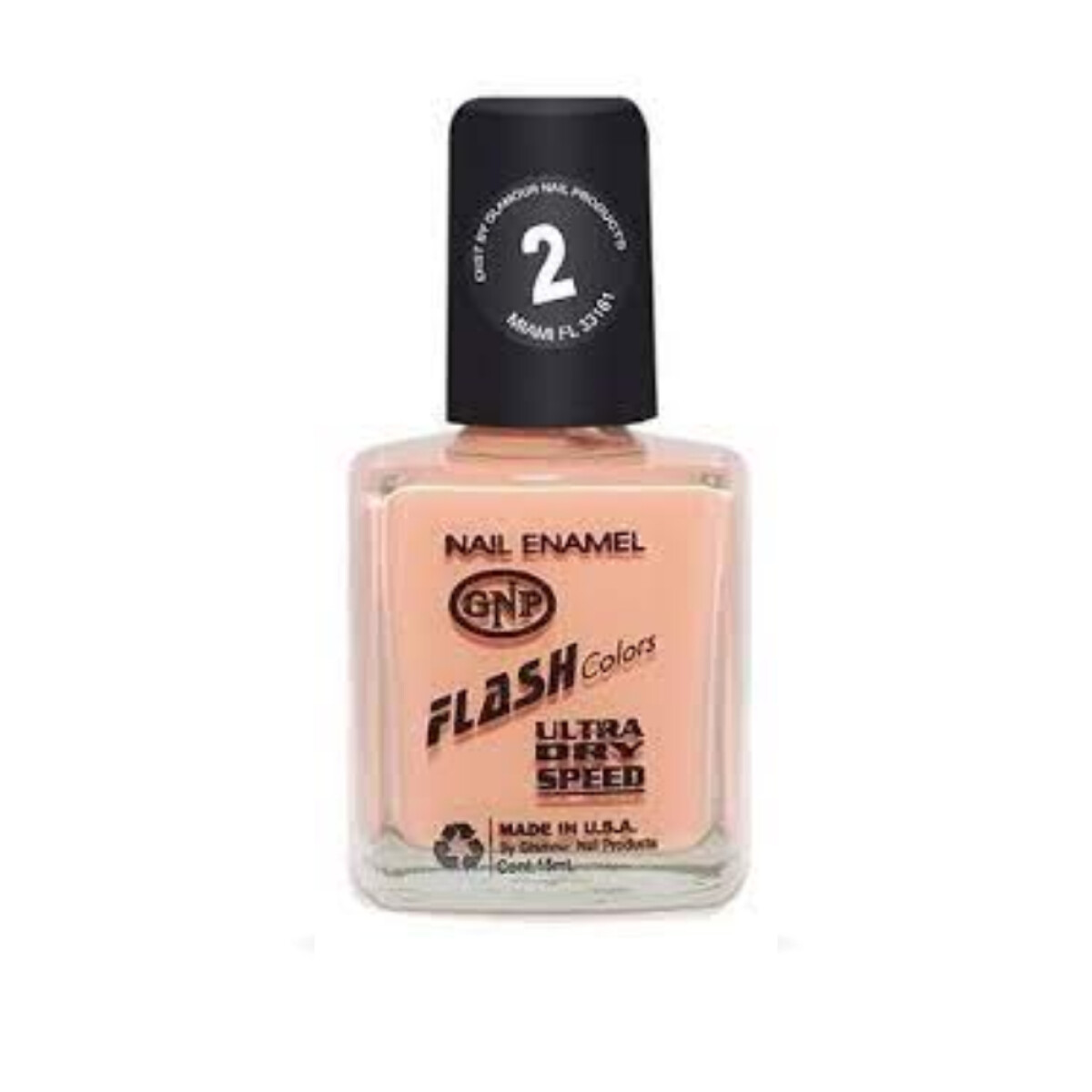 Esmalte de Uñas Flash Colors Tono 2 Rosa Claro Nude - GNP 