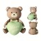 Globo Oso Love You Marron con Verde