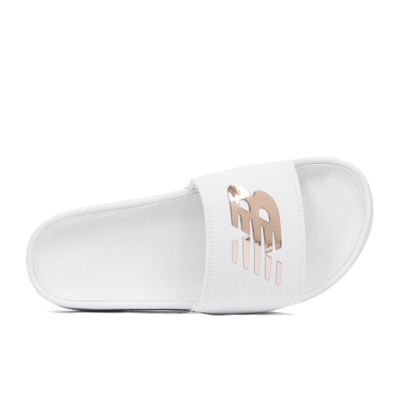Ojotas New Balance de Dama - 200 - SWM200J3 WHITE/RSEGLD