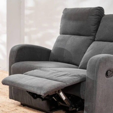 Sillón Reclinable Taos 2 Cuerpos Gris