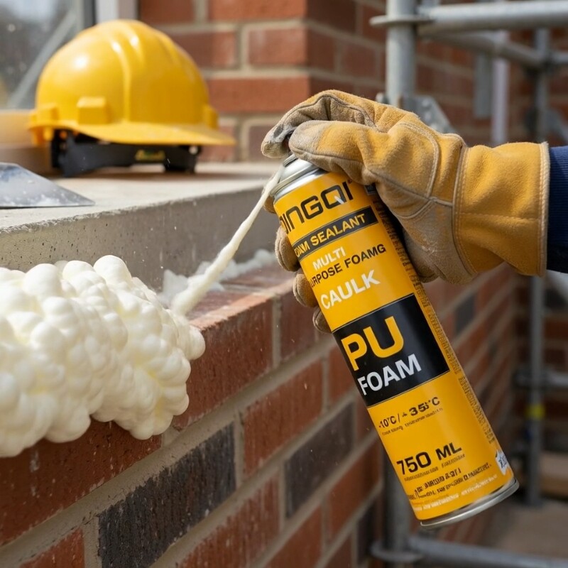 DINGQI ESPUMA POLIURETANO EXPANDIDO 750 ML Dingqi Espuma Poliuretano Expandido 750 Ml