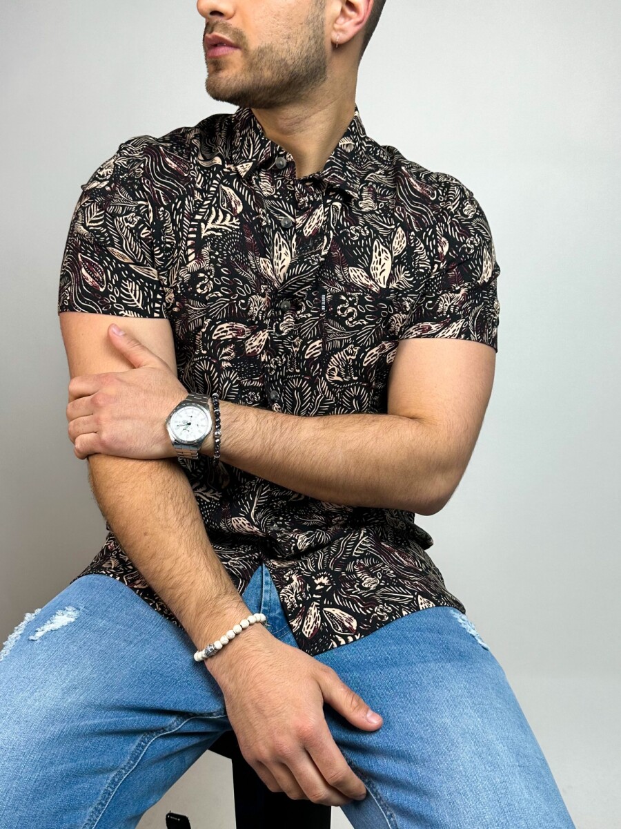 Camisa Parodi - Negro 
