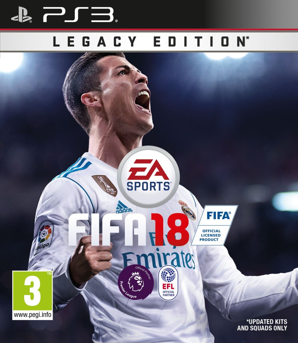 FIFA 18 PS3 PLAY 3 