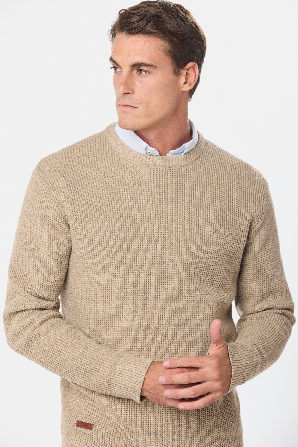 BUZO TEJIDO Beige