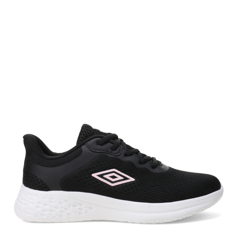Championes de Mujer Umbro Negro - Rosa