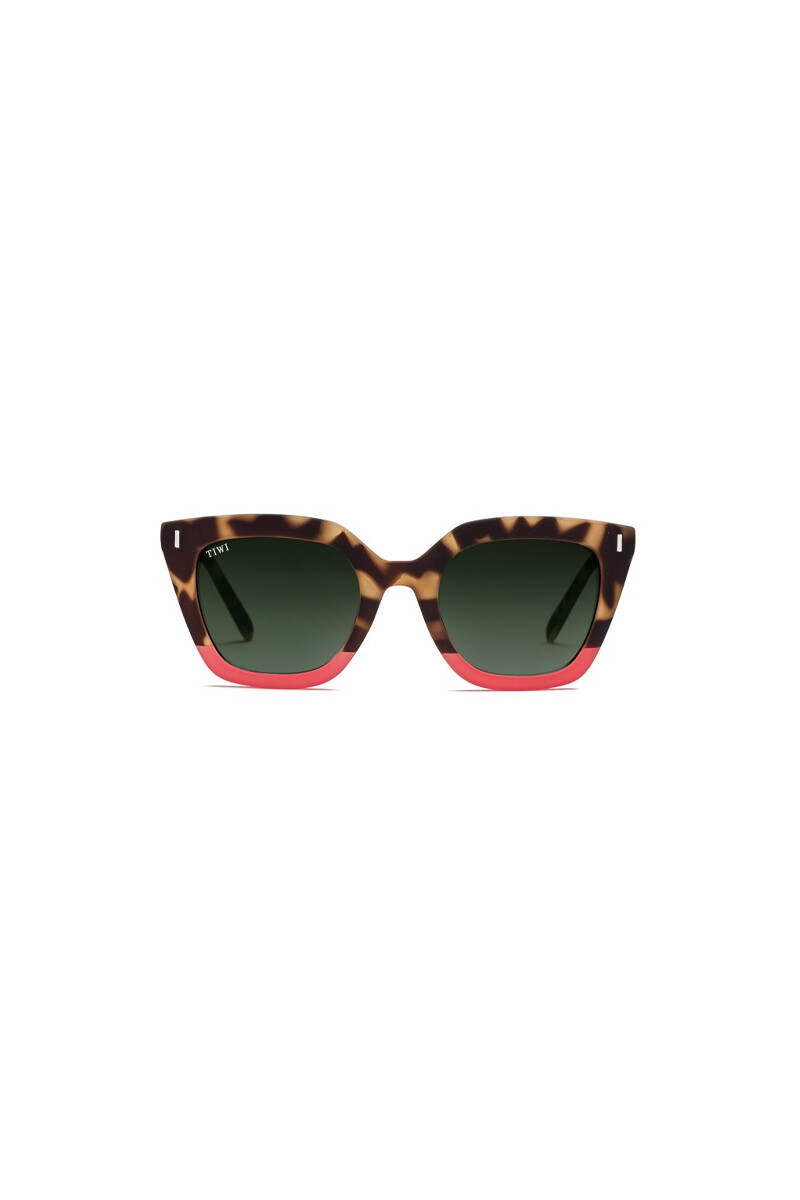Tiwi Hale - Bicolour Green Tortoise/coral With Green Gradient 