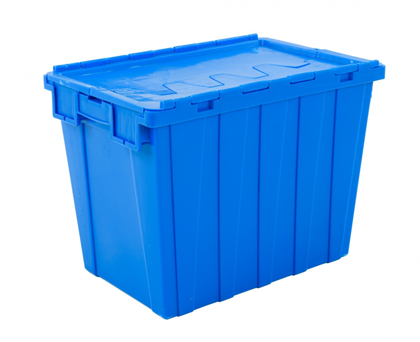 Cajon Logistico Plástico Azul 