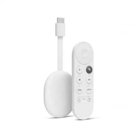 GOOGLE Chromecast IV 4K 8GB Con Control Remoto Control De Voz - White GOOGLE Chromecast IV 4K 8GB Con Control Remoto Control De Voz - White