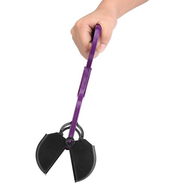 Pala Higiénica Levanta Desechos De Mascotas Perro Gato Color Variante Negro Violeta