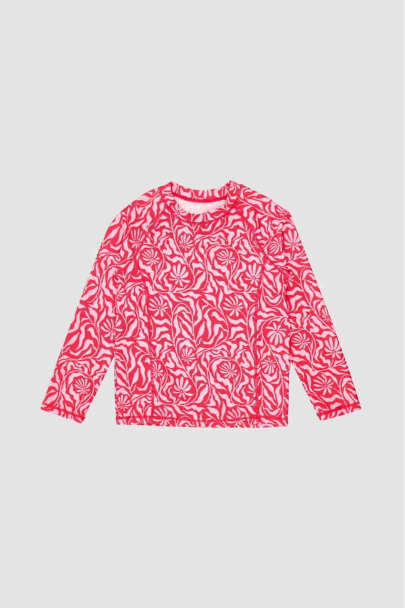 T-shirt grovy 6-16a - Rosado 