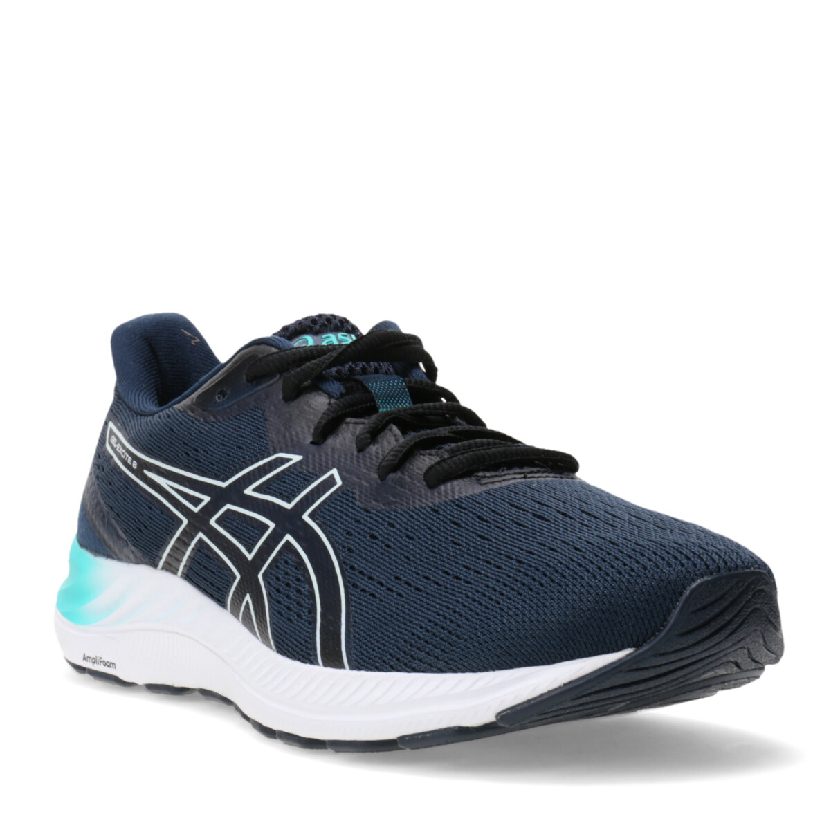 Championes de Mujer Asics Gel Excite 8 - Azul Marino - Negro - Agua 