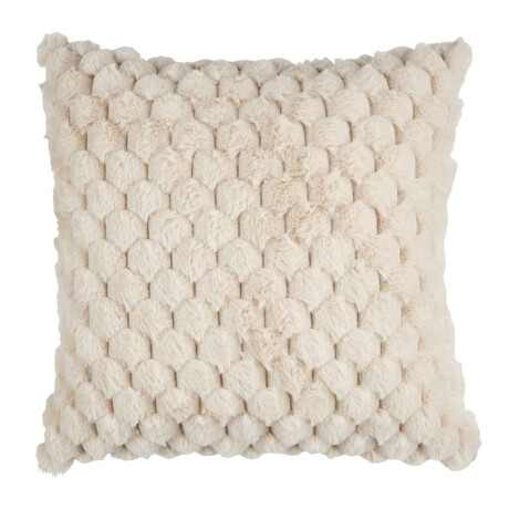 Almohadon Hvidblomme 45X45 Pelo Beige